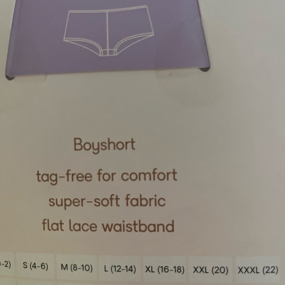 Joyspun Bragas Tipo Boyshort de Algodón para Mujer, Paquete de 6, Talla XXL (20) - Picture 7 of 7